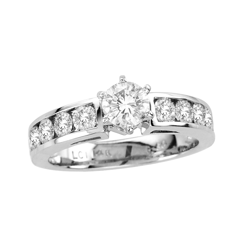 View 1.50cttw Diamond Engagement Ring in 14k Gold