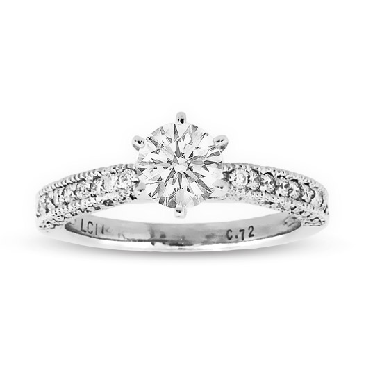 View 1.12ct tw Diamond Engagement Ring Set in 14k Gold