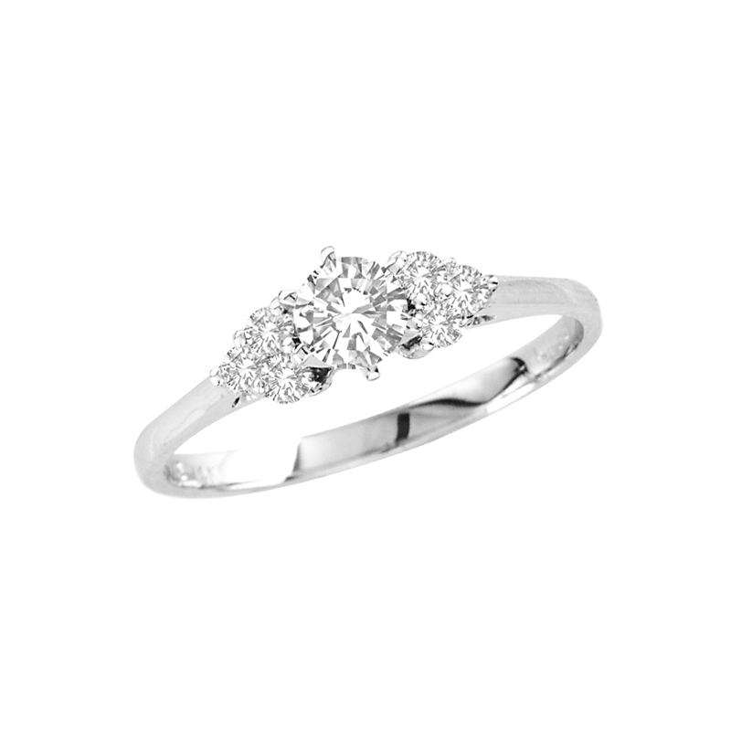 View 1/2cttw Diamond Engagement Ring in 14k Gold