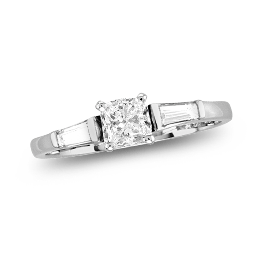 View 0.70ctw Diamond Engagement Ring in 14k White Gold