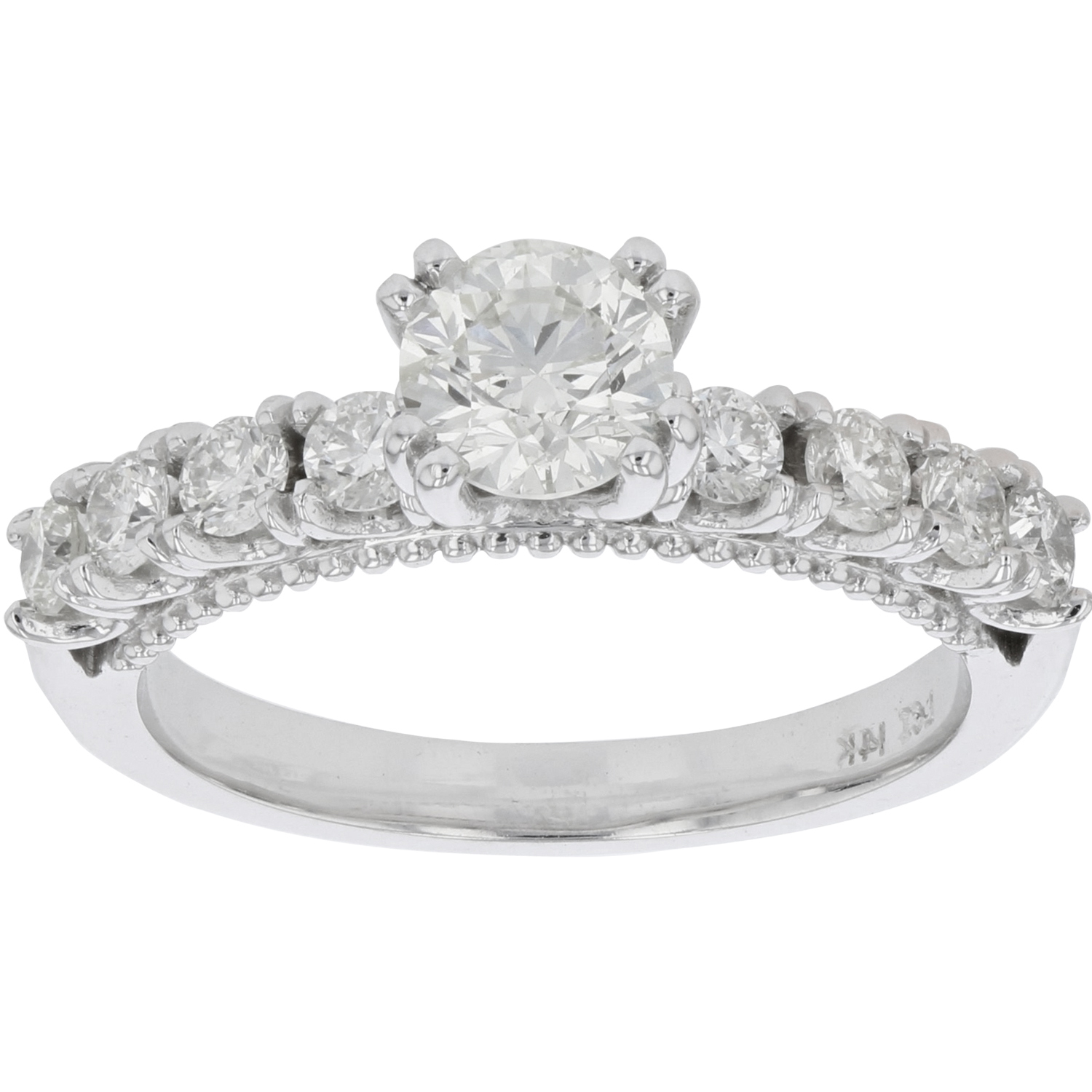 View 1.25xtw Duamond Engagement Ring in 14k White Gold
