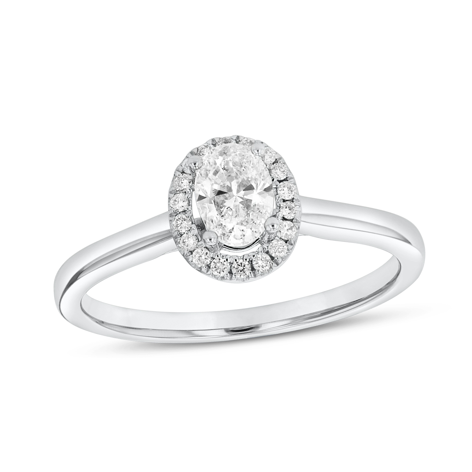 View 0.39ctw Diamond Engagement Ring in Platinum