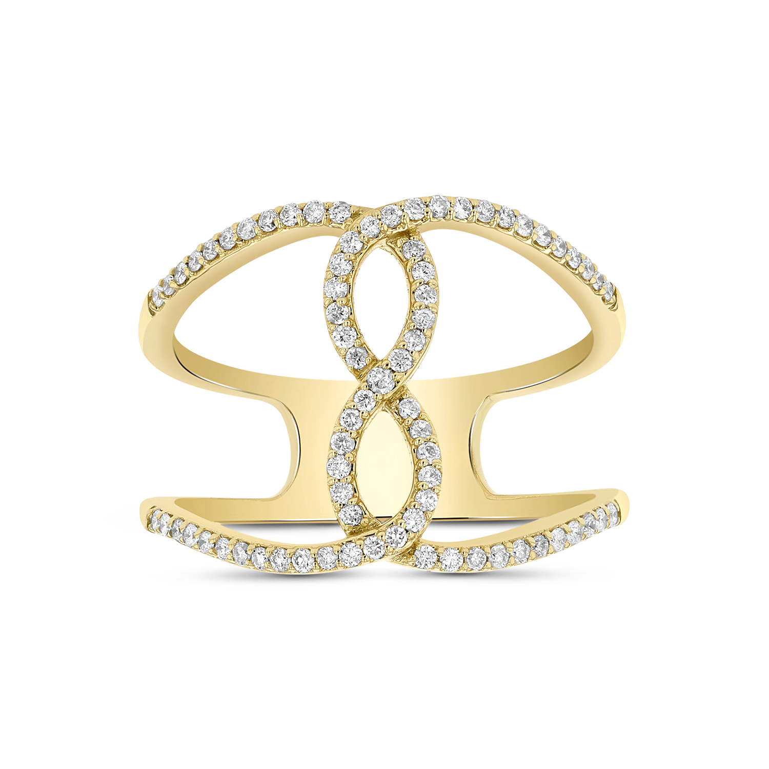 View 0.27ctw Diamond Fashion Ring in 14k Yellow Gold