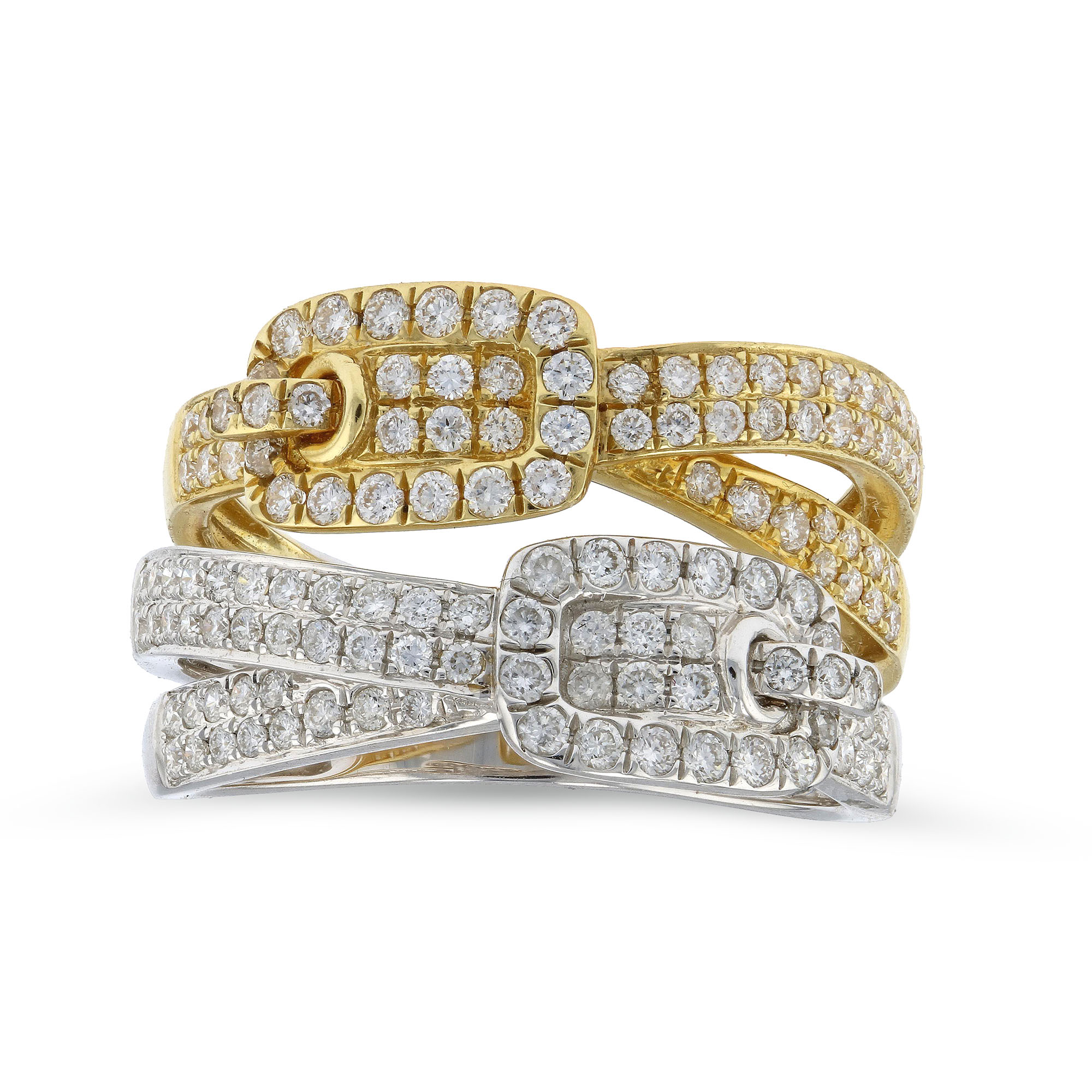 View 0.93ctw Diamond Fashion Ring in 18k Gold