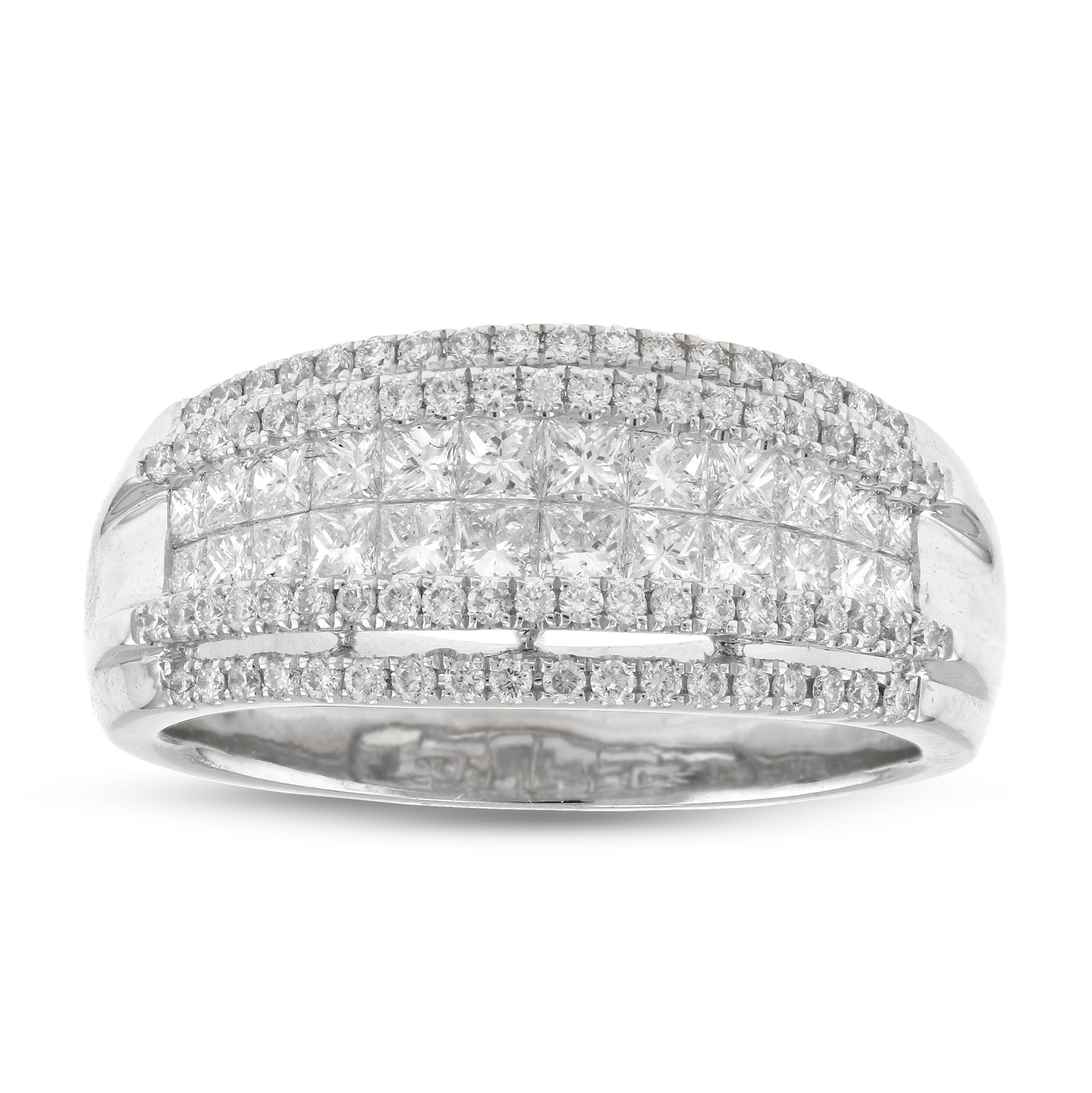View 1.07ctw Fashion Band in 18k White Gold