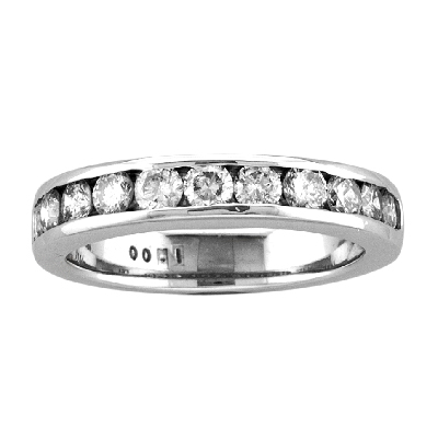 View 14k Gold Wedding Band with 0.30ct tw Diamonds
