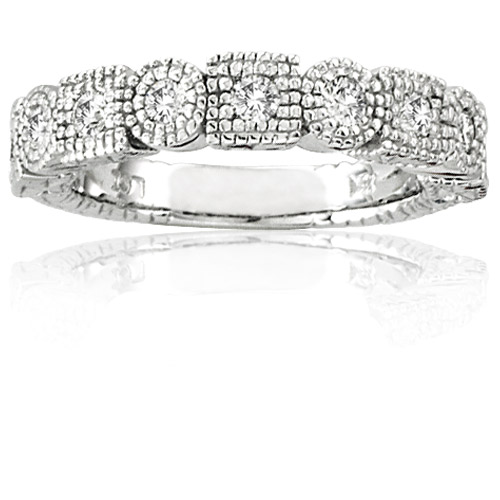 View 14k Gold Wedding Band with 0.40 ct tw Diamonds