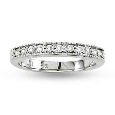 0.25ct tw Diamonds 14k Gold Wedding Band 